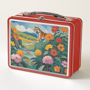 Watchful Tiger Floral