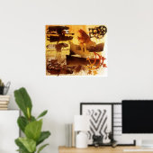 Watchstone en Symbolen Poster (Thuiskantoor)