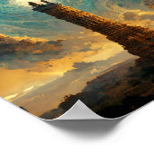 Watchtower van het Gods Fantasy Art Poster (Hoek)