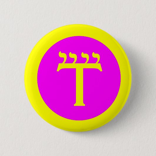 watchtowerairpin ronde button 5,7 cm (Voorkant)