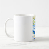 Watecolor Maman Mug Bleu Blanc (Gauche)