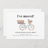 Watecolour Wijziging van adres Bewegende aankondig (Voorkant / Achterkant)