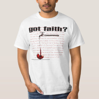 Water 2 wijn, te goeder trouw door de ... t-shirt