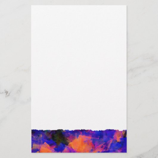 WATER ABSTRACT 1 BRIEFPAPIER (Voorkant)