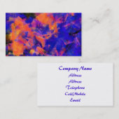 WATER ABSTRACT 1 VISITEKAARTJE (Voorkant / Achterkant)