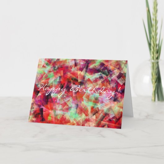 WATER ABSTRACT 2 KAART (Voorkant)