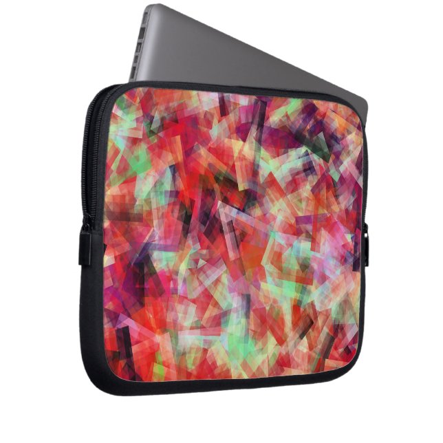 WATER ABSTRACT LAPTOP SLEEVE (Voorkant Rechts)