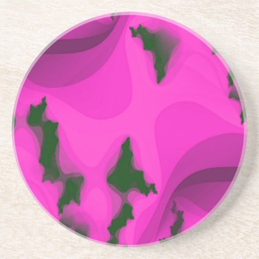 WATER ABSTRACT ZANDSTEEN ONDERZETTER (Voorkant)