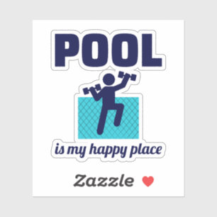 Water Aerobics Aquatic Oefening Fitness Sticker