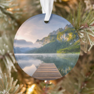 Water Azure Alpine Lake, Austria Ornament