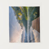 Water | Azure Alpine Lake, Austria Wandkleed (Voorkant)