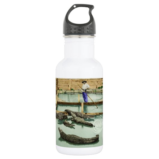 Water Baby Alligator Joe Water Fles (Voorkant)