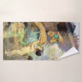 Water Baby and Fairy, Jessie Willcox Smith (Serviette de bain)