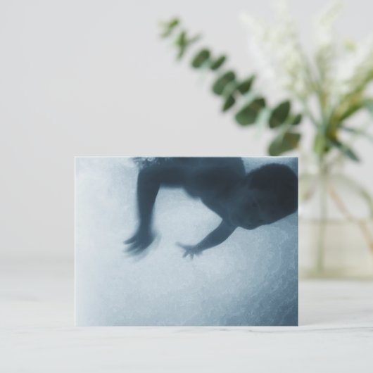 water-Baby-Briefkaart Briefkaart (Staand voorkant)