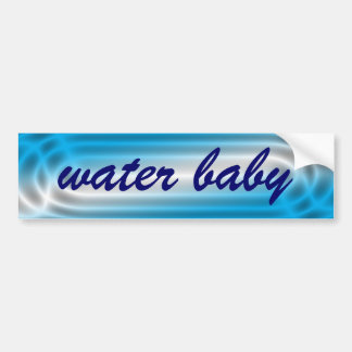 Water Baby Bumpersticker