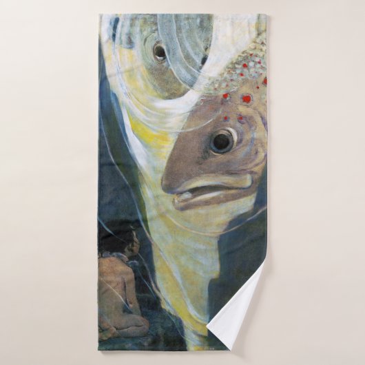 Water, Baby, Jessie Willcox Smith Badhanddoek (Badhanddoek)