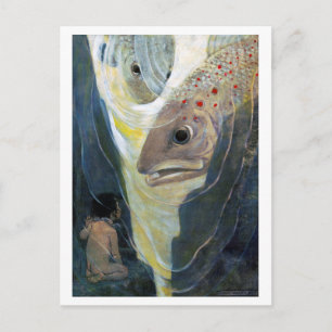 Water, Baby, Jessie Willcox Smith Briefkaart