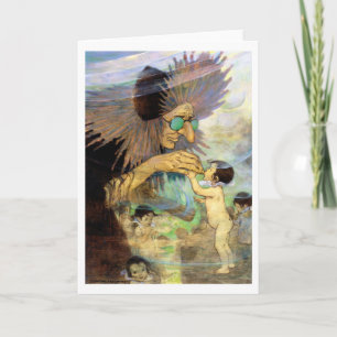 Water, Baby, Jessie Willcox Smith Kaart