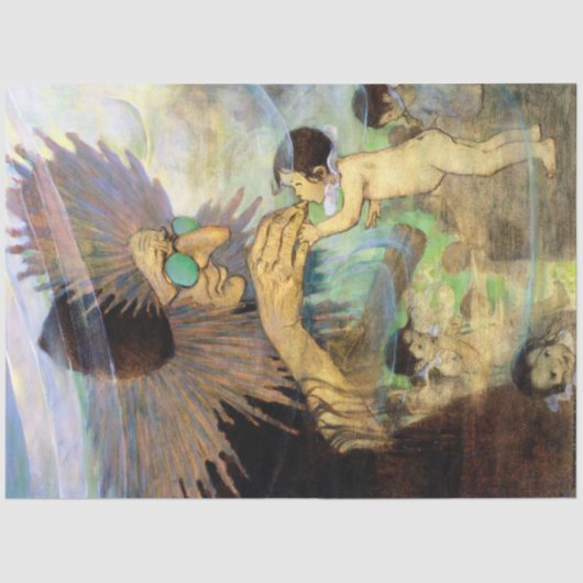 Water, Baby, Jessie Willcox Smith Tissuepapier (Voorkant)