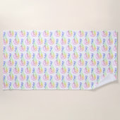 Water Baby logo serviette de plage (Devant)