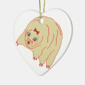 Water Beer Cute Anime Tardigrade Keramisch Ornament (Links)