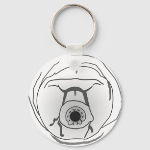 Water Beer Tardigrade Face Sleutelhanger