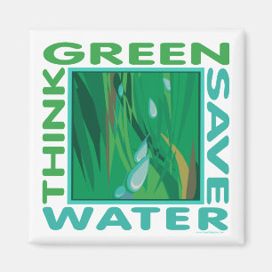 Water besparen magneet