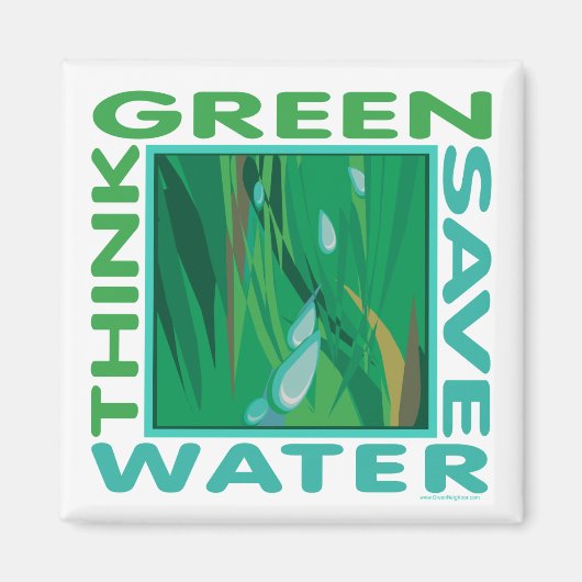 Water besparen magneet (Voorkant)