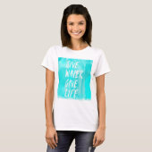 WATER BIEDEN LEVEN * KAMERON BOYCE * T-SHIRT (Voorkant volledig)