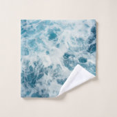 Water bleu (Gant de toilette)