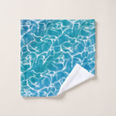 Water bleu (Gant de toilette)