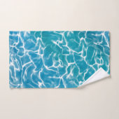 Water bleu (Serviette à main)
