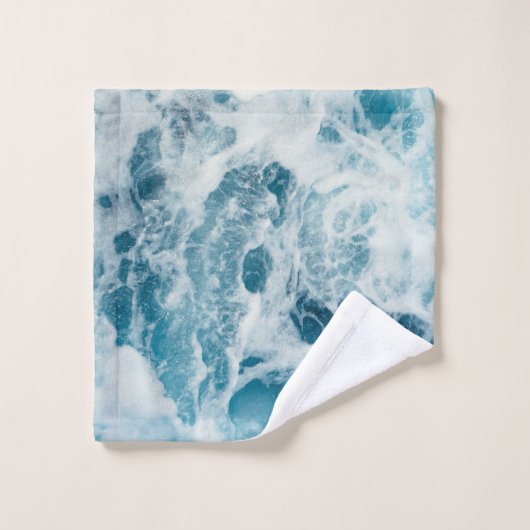 Water bleu (Gant de toilette)