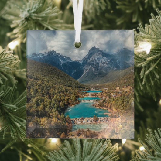 Water | Blue Moon Lake, China Glas Ornament (Insitu)