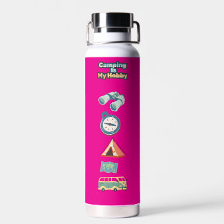 Water Bottle Camping is mijn hobby Waterfles