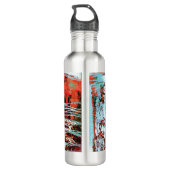 Water Bottle – Corrosion Pulse Waterfles (Achterkant)