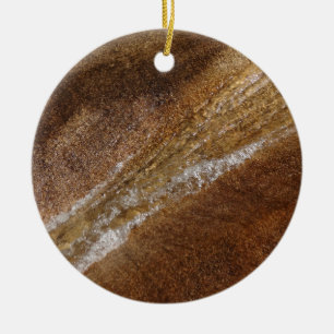 Water boven Graniet bij Franconia Notch Flume Keramisch Ornament
