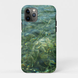 Water boven zeegras I Caribische natuur iPhone 11 Pro Hoesje