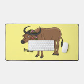 Water buffalo with flowers (Clavier et souris)