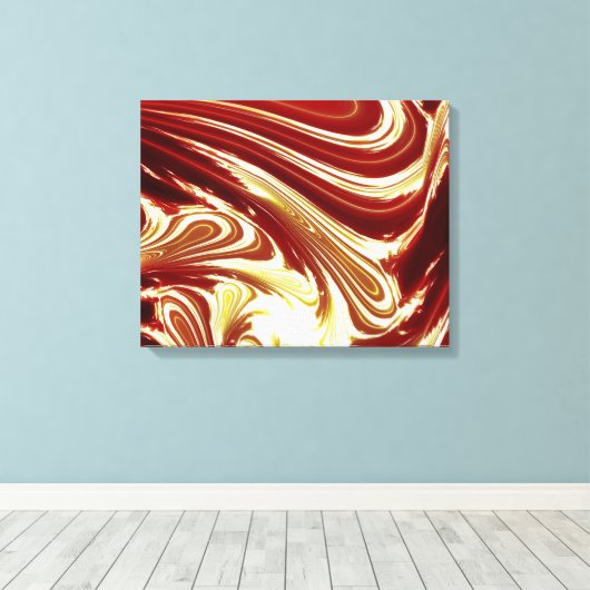 WATER CANVAS AFDRUK (Insitu (Houten vloer))