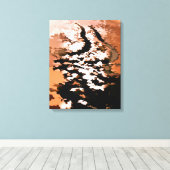 WATER CANVAS AFDRUK (Insitu (Houten vloer))