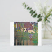 Water Castle, Gustav Klimt Briefkaart (Staand voorkant)