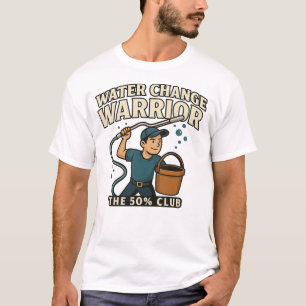 Water Change Warrior - De 50% Club Vishouder2 T-shirt