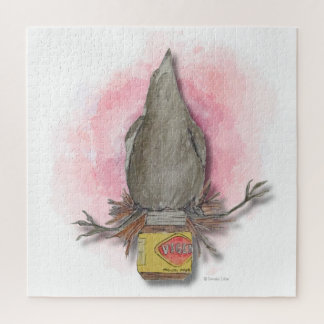 water colour Australian magpie jigsaw puzzle Legpuzzel