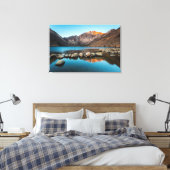 Water | Convict Lake Sierra Nevada Canvas Afdruk (Insitu (Slaapkamer))