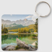 Water | Dachstein Mountains Lake Germany Sleutelhanger (Achterkant)