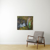 Water dat door herfstbos stroomt wandkleed (In Situ (horizontaal))