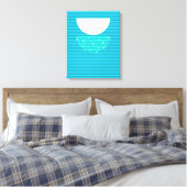 WATER - De vier elementen Canvas Afdruk (Insitu (Slaapkamer))