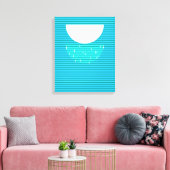 WATER - De vier elementen Canvas Afdruk (Insitu (Woonkamer))