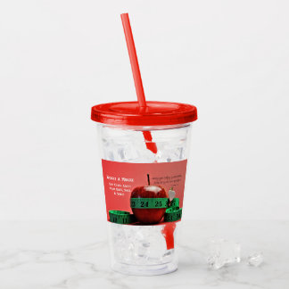 Water doet het lichaam goed! acryl drinkbeker
